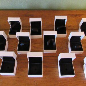 Huge Big Lot Rare Classic Style 15 Pandora Bead Charm Hinged Boxes